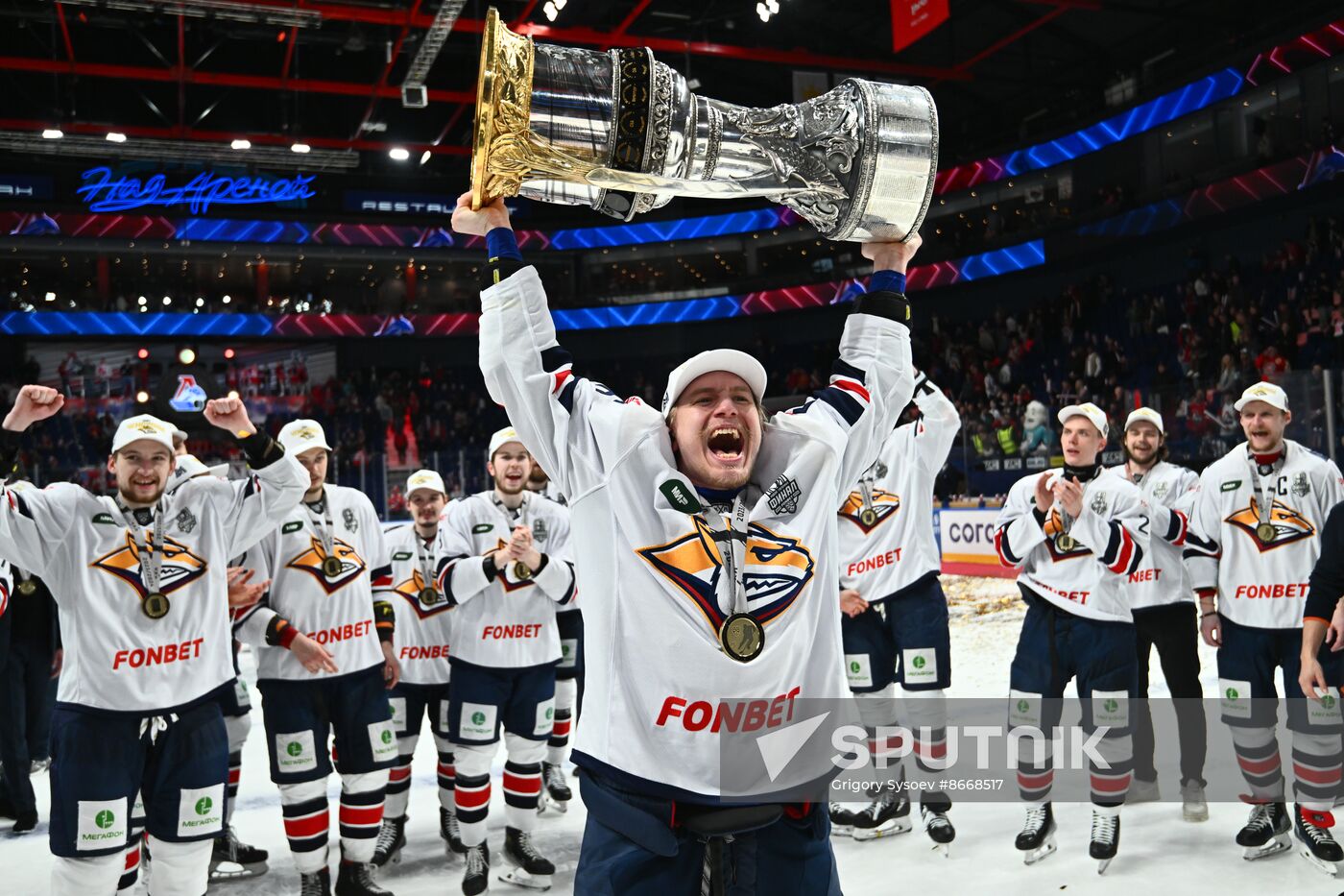 Russia Ice Hockey Kontinental League Awarding Ceremony