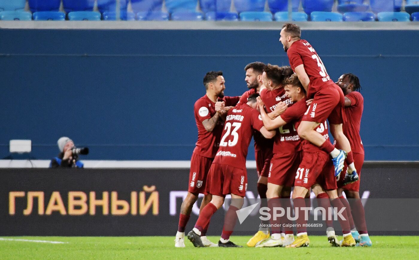 Russia Soccer Premier-League Zenit - Rubin