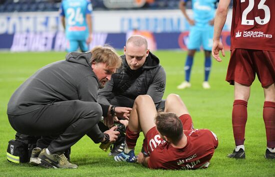 Russia Soccer Premier-League Zenit - Rubin