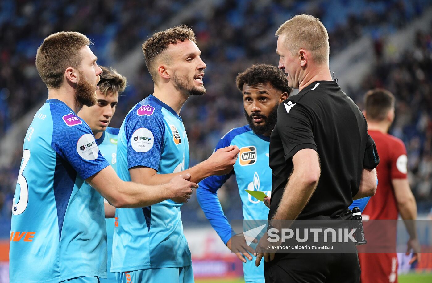 Russia Soccer Premier-League Zenit - Rubin