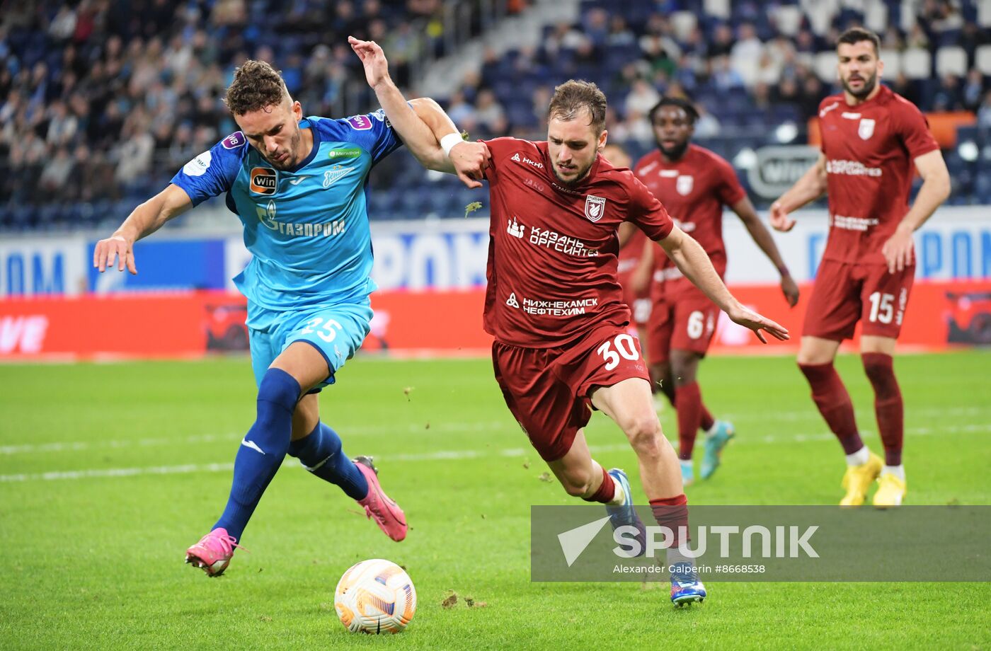 Russia Soccer Premier-League Zenit - Rubin