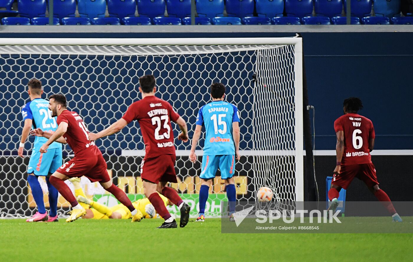 Russia Soccer Premier-League Zenit - Rubin