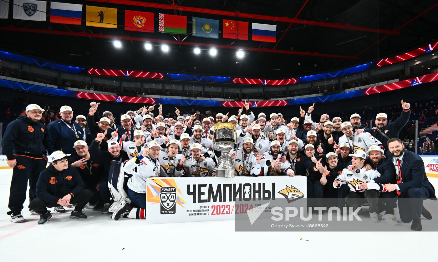 Russia Ice Hockey Kontinental League Awarding Ceremony