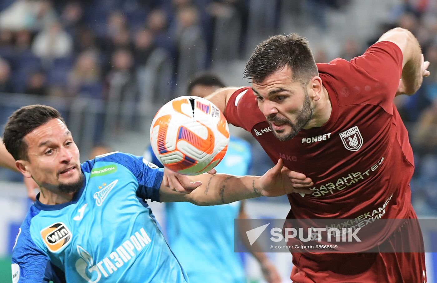 Russia Soccer Premier-League Zenit - Rubin