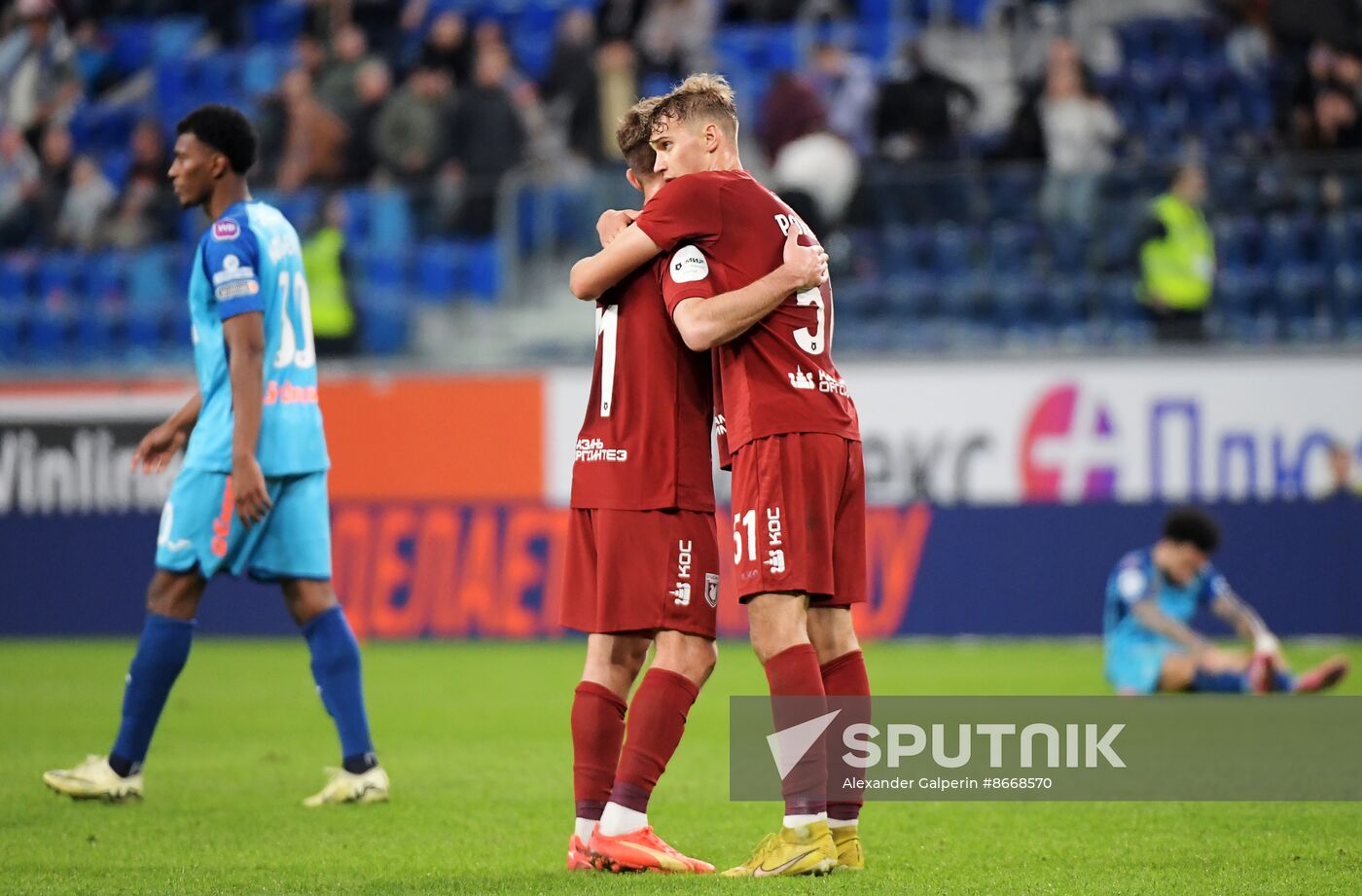 Russia Soccer Premier-League Zenit - Rubin