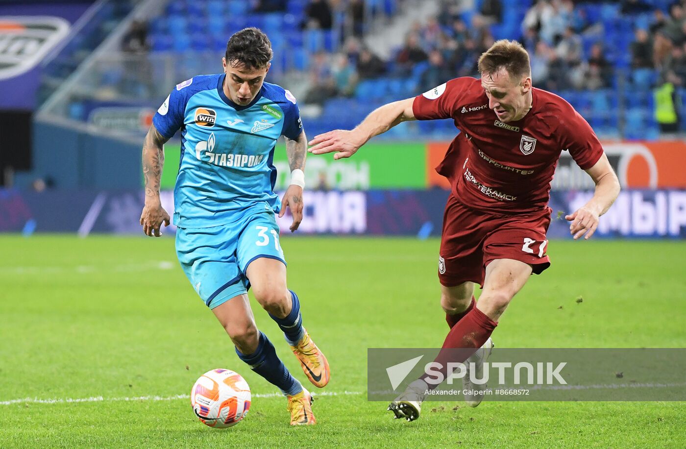 Russia Soccer Premier-League Zenit - Rubin