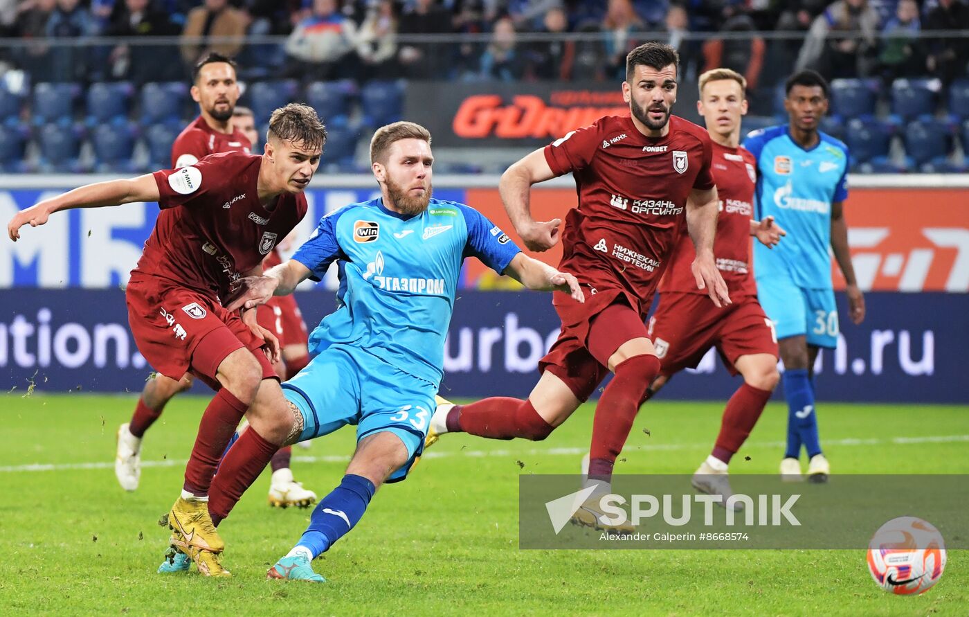 Russia Soccer Premier-League Zenit - Rubin