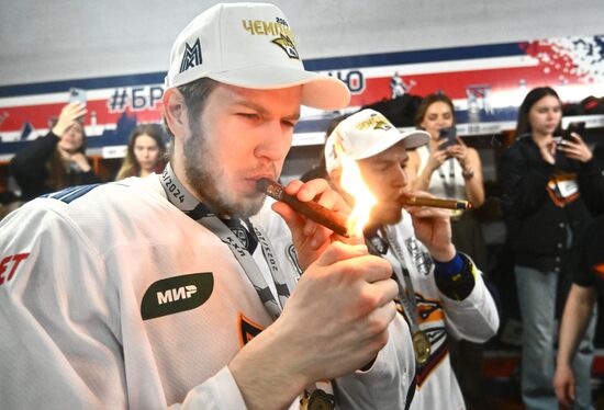 Russia Ice Hockey Kontinental League Awarding Ceremony
