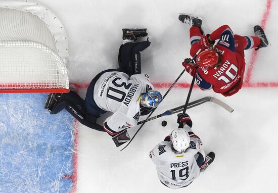 Russia Ice Hockey Kontinental League Lokomotiv - Metallurg