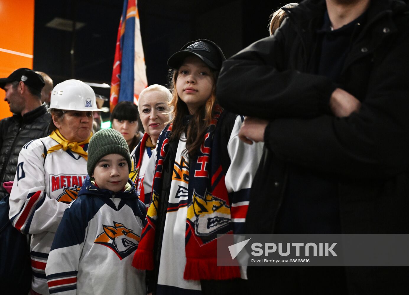 Russia Ice Hockey Kontinental League Metallurg Arrival