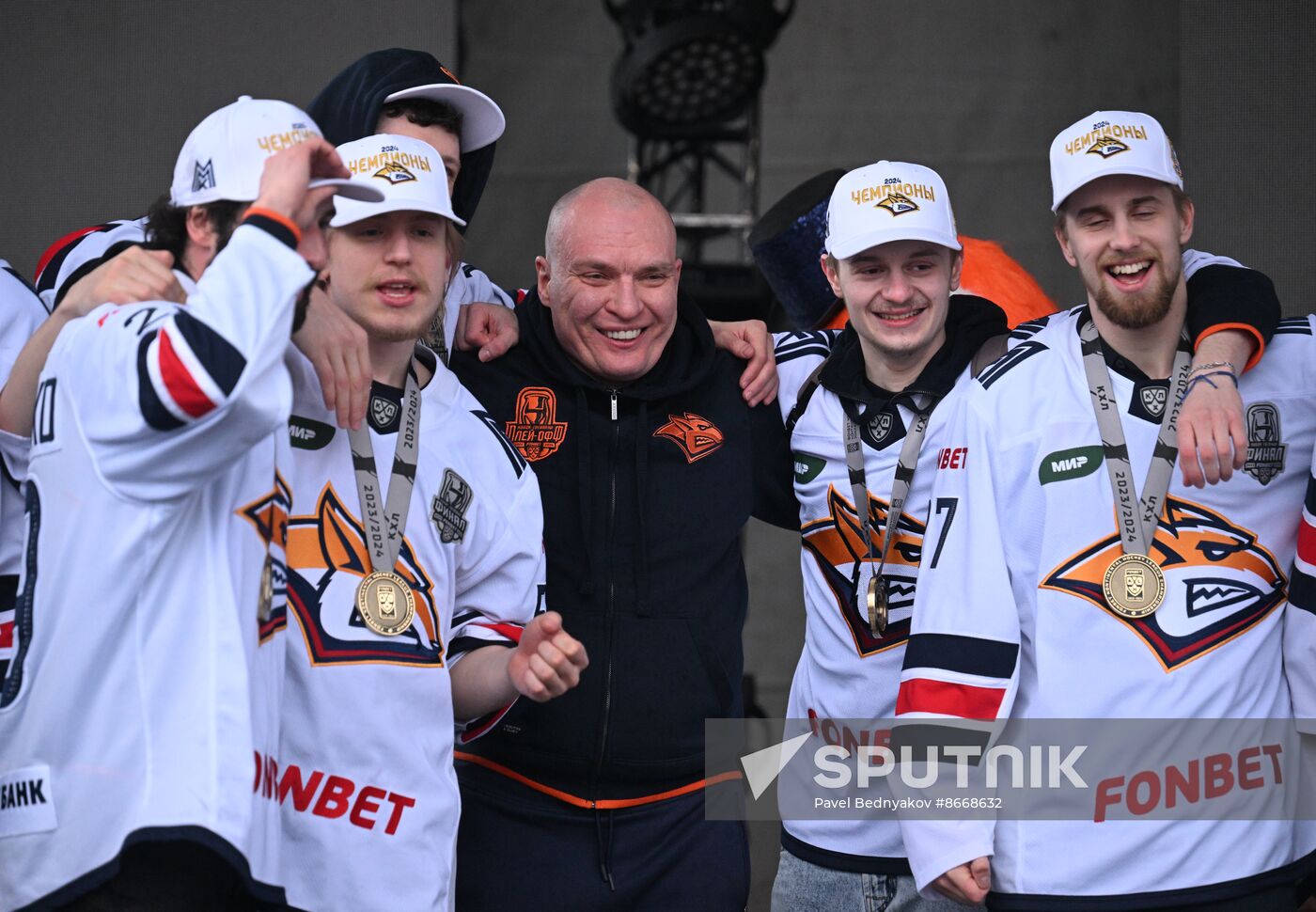 Russia Ice Hockey Kontinental League Metallurg Arrival