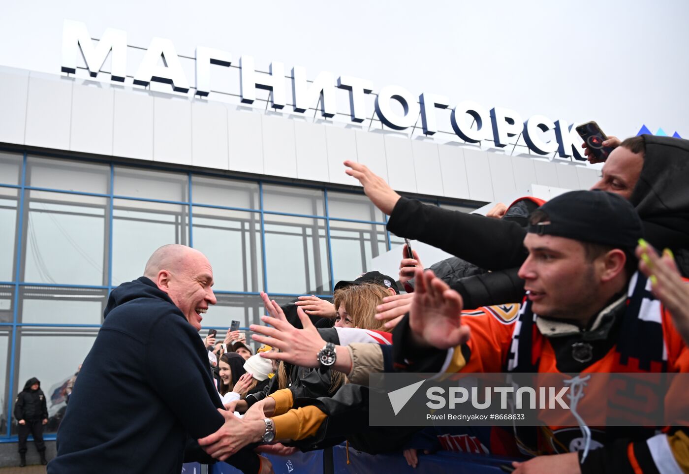 Russia Ice Hockey Kontinental League Metallurg Arrival
