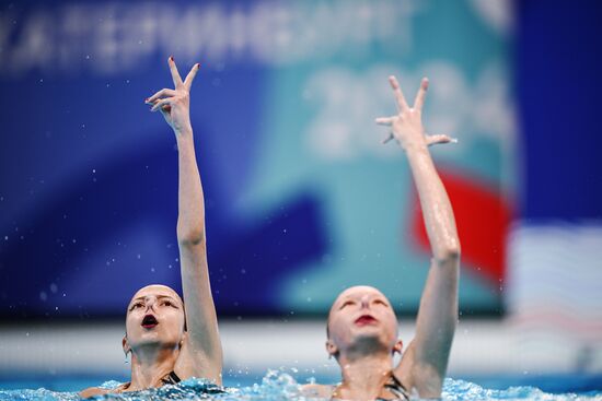 Russia Artistic Swimming Championships Duet Free