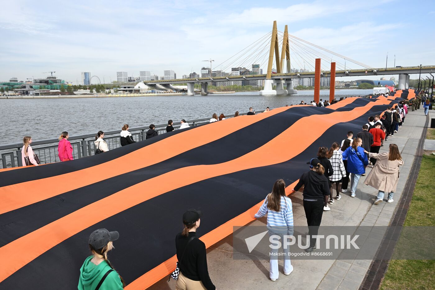 Russia St George's Ribbon Campaign