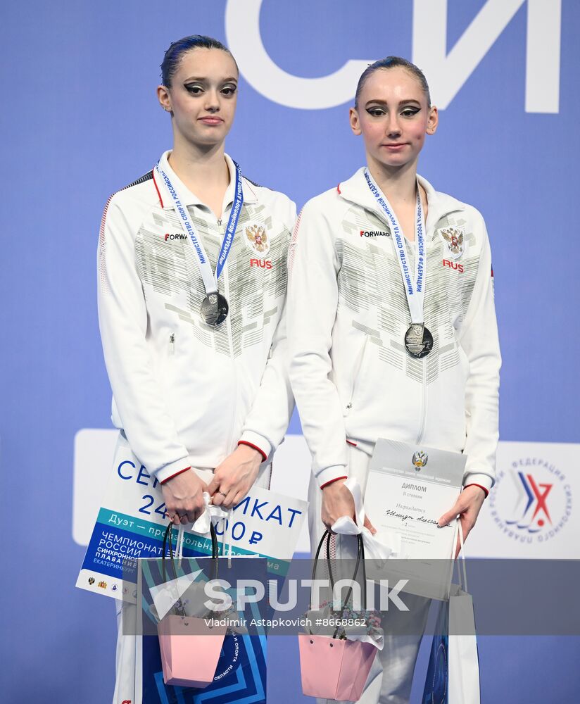 Russia Artistic Swimming Championships Duet Free