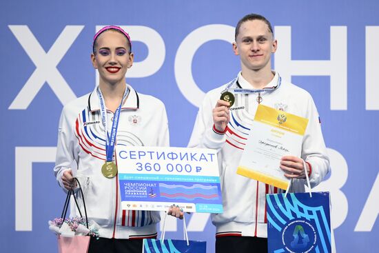Russia Artistic Swimming Championships Mixed Duet Free