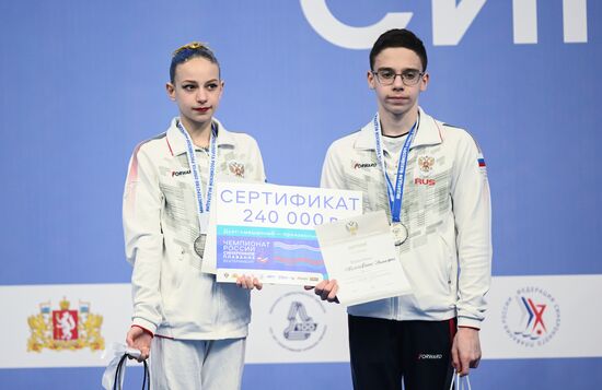 Russia Artistic Swimming Championships Mixed Duet Free