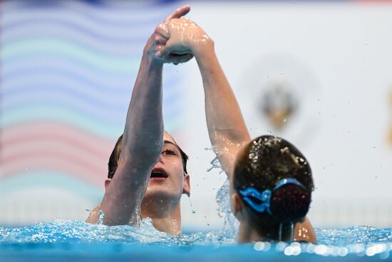 Russia Artistic Swimming Championships Mixed Duet Free