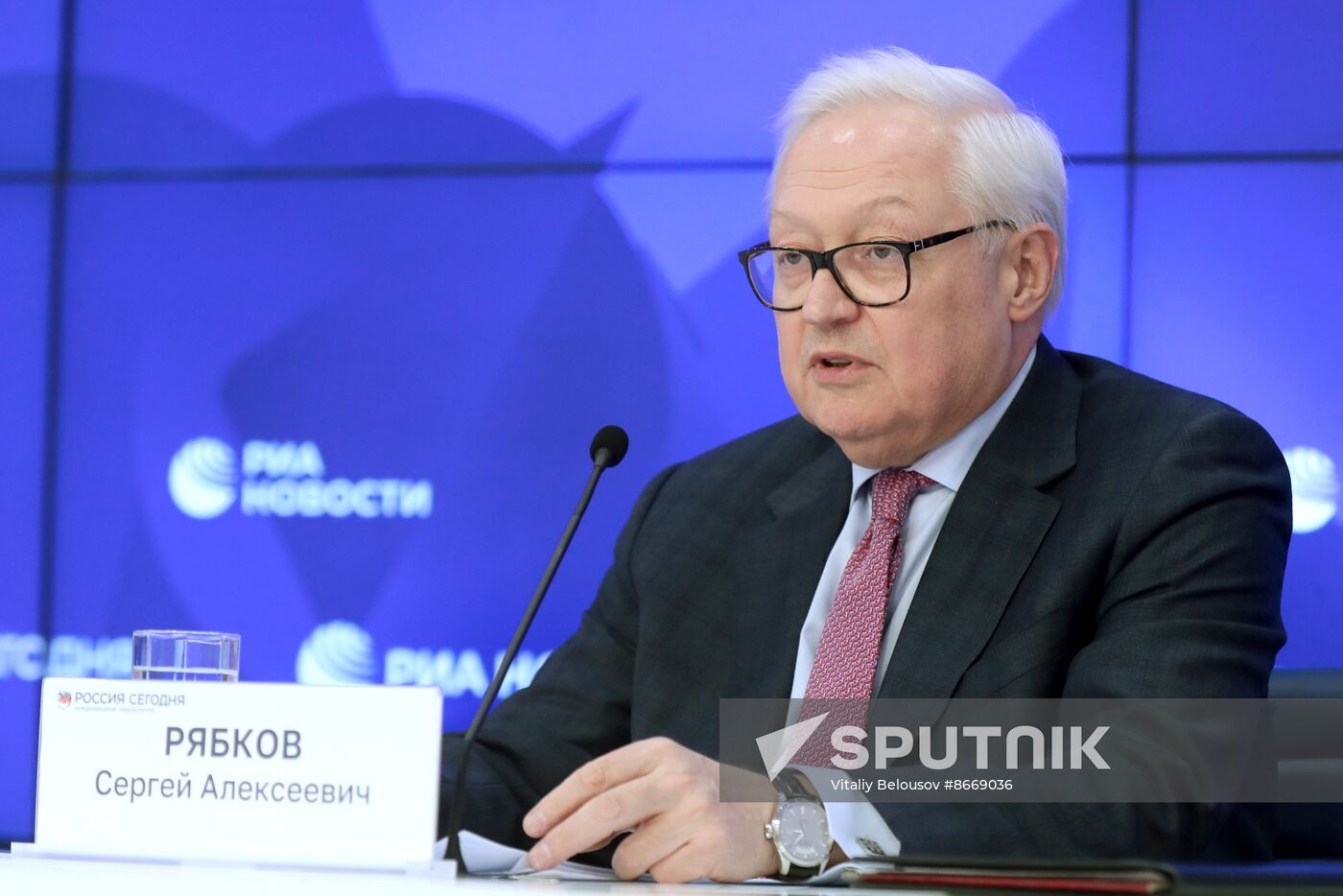 Russia Deputy Foreign Minister News Conference