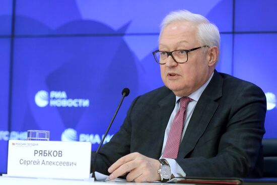 Russia Deputy Foreign Minister News Conference