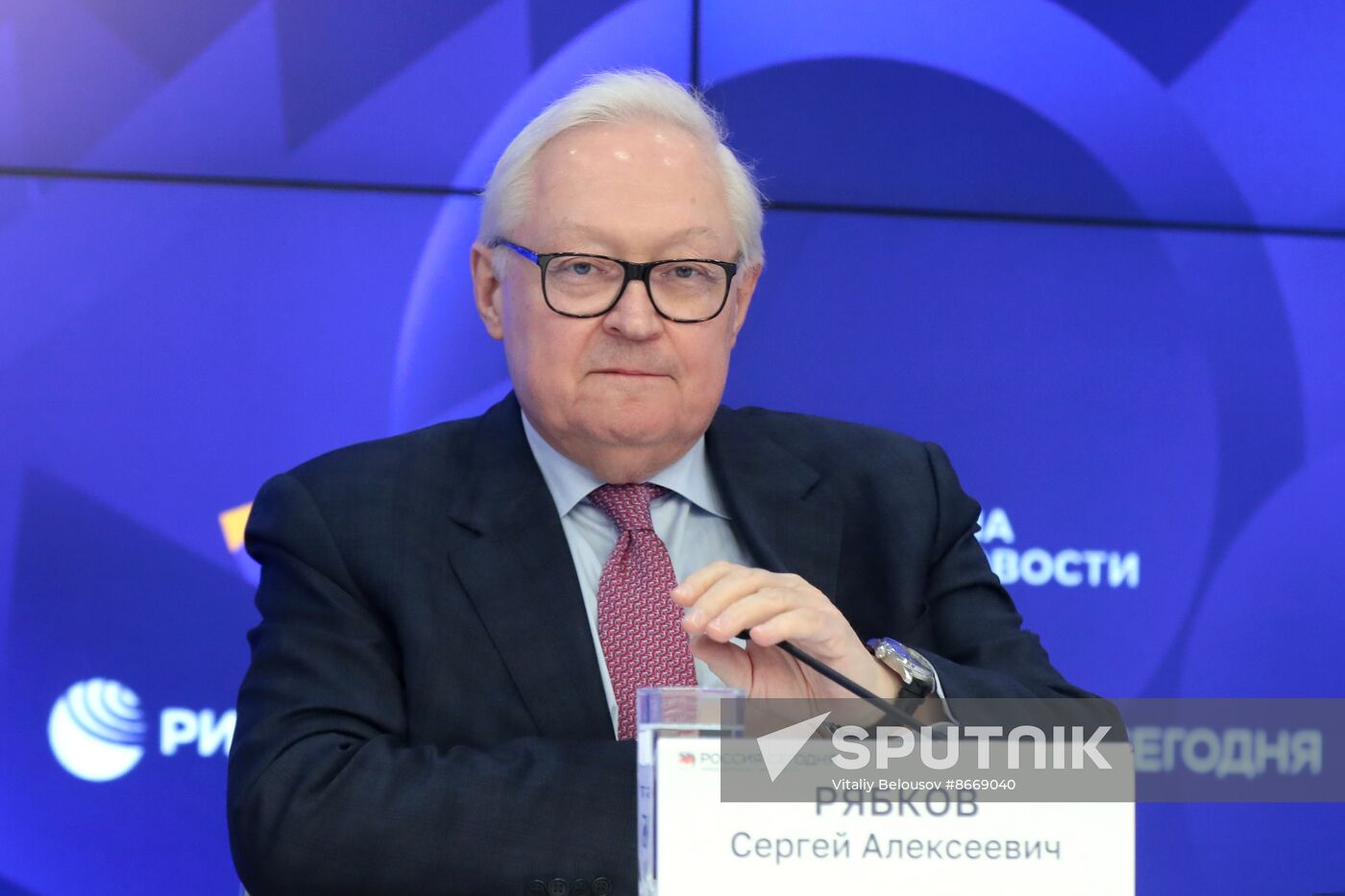 Russia Deputy Foreign Minister News Conference