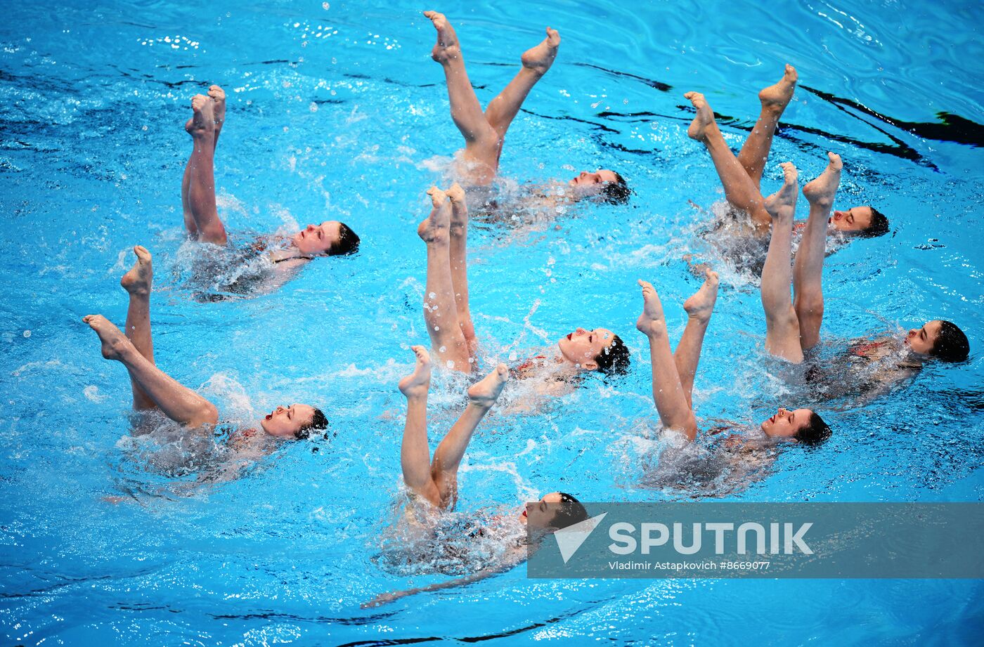Russia Artistic Swimming Championships Team Free