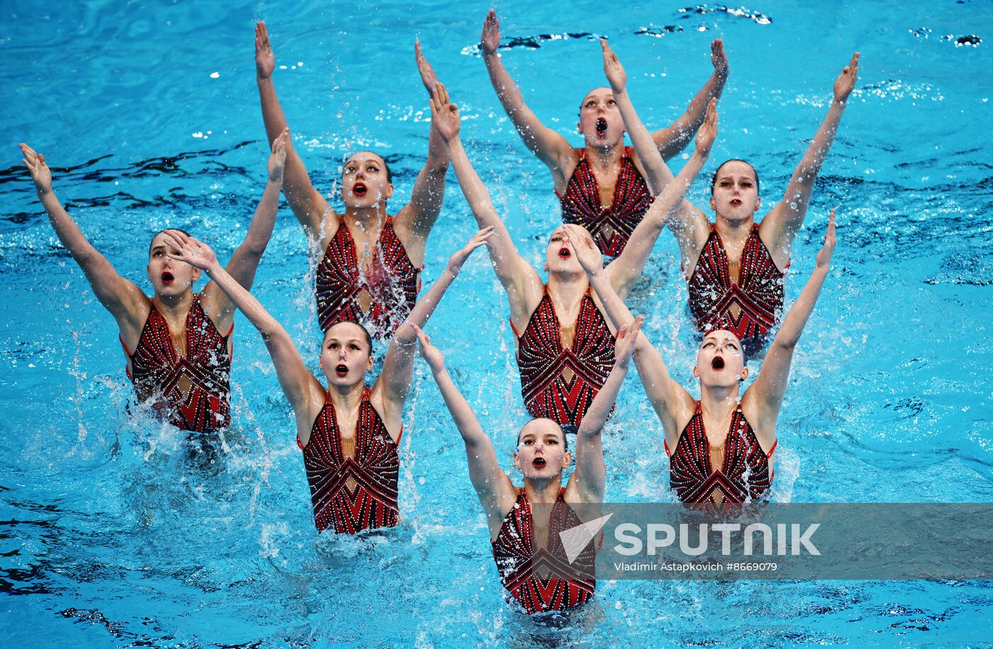 Russia Artistic Swimming Championships Team Free