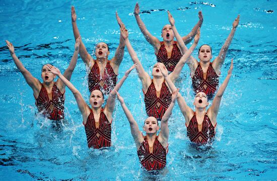 Russia Artistic Swimming Championships Team Free