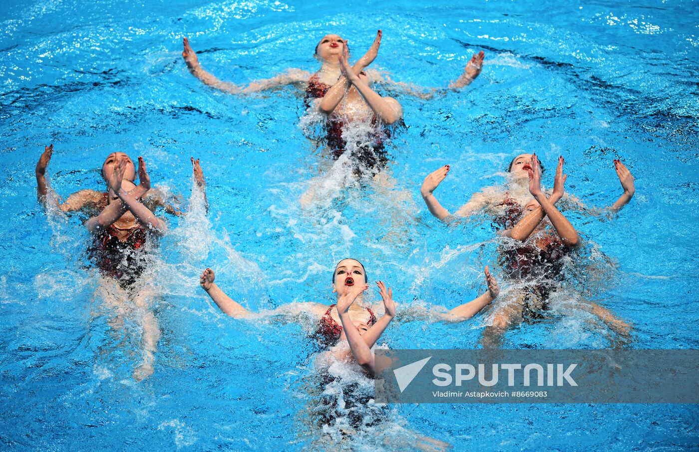 Russia Artistic Swimming Championships Team Free