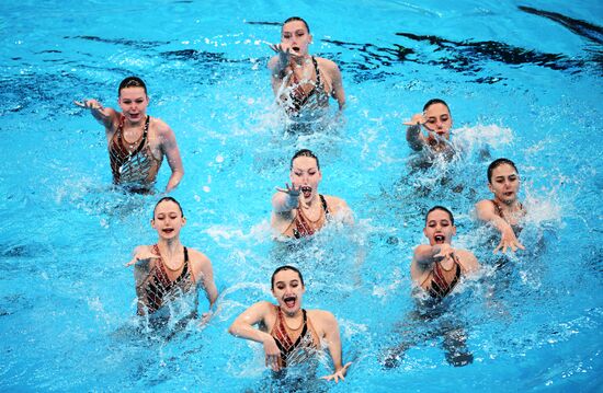 Russia Artistic Swimming Championships Team Free