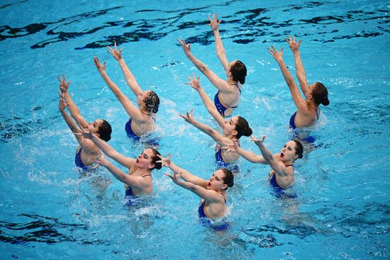 Russia Artistic Swimming Championships Team Free