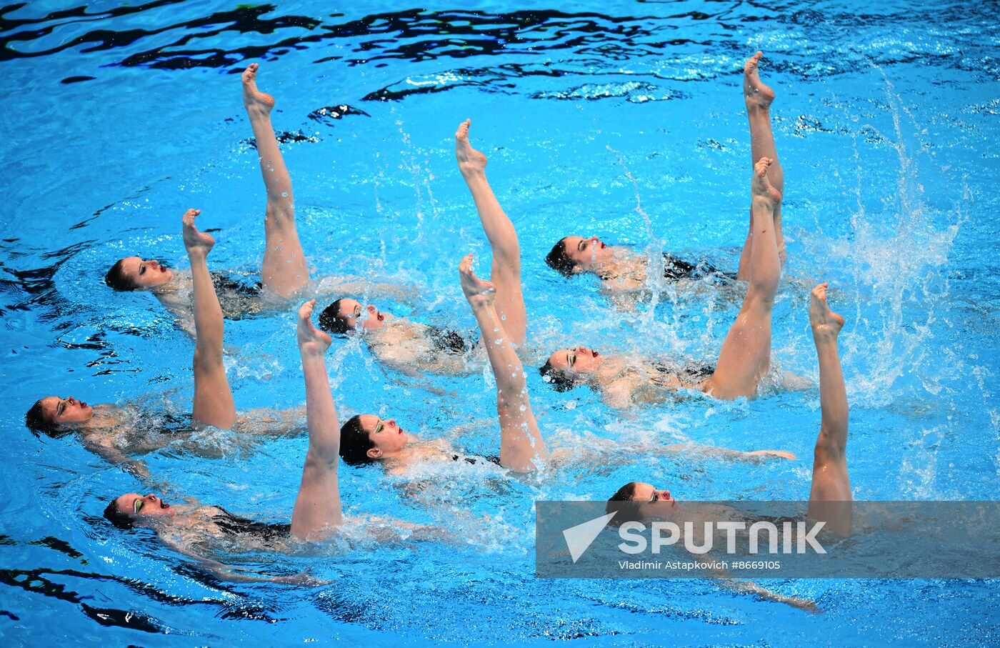 Russia Artistic Swimming Championships Team Free