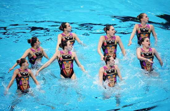 Russia Artistic Swimming Championships Team Free