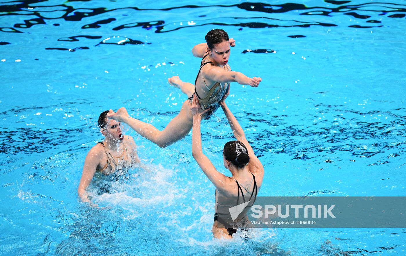 Russia Artistic Swimming Championships Team Free