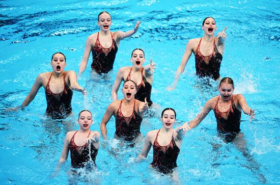 Russia Artistic Swimming Championships Team Free