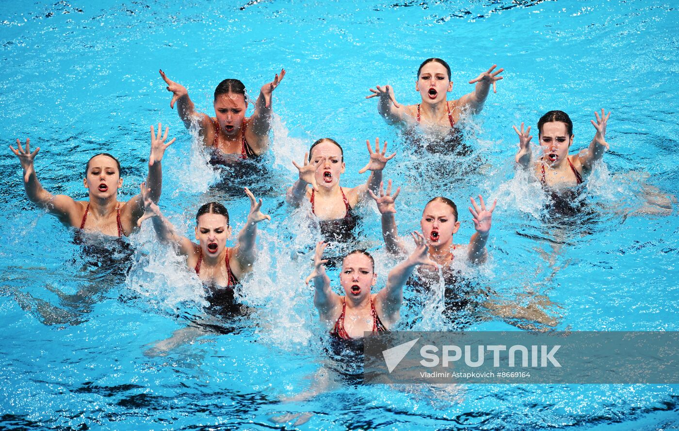 Russia Artistic Swimming Championships Team Free