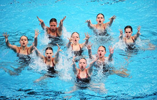 Russia Artistic Swimming Championships Team Free