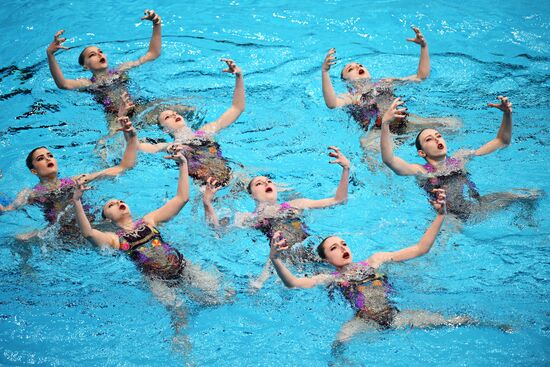 Russia Artistic Swimming Championships Team Free