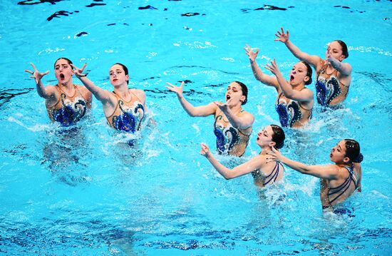 Russia Artistic Swimming Championships Team Free