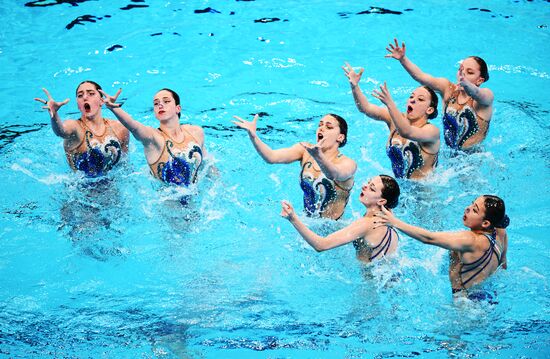 Russia Artistic Swimming Championships Team Free