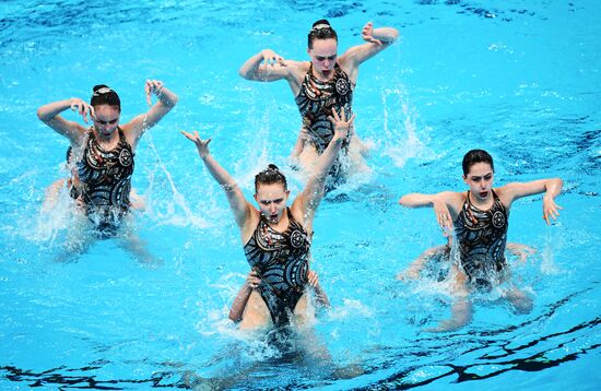 Russia Artistic Swimming Championships Team Free