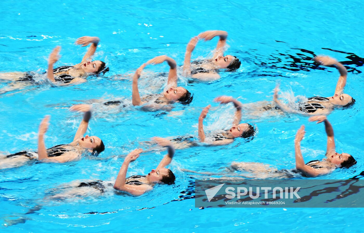 Russia Artistic Swimming Championships Team Free