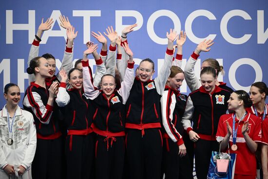 Russia Artistic Swimming Championships Team Free