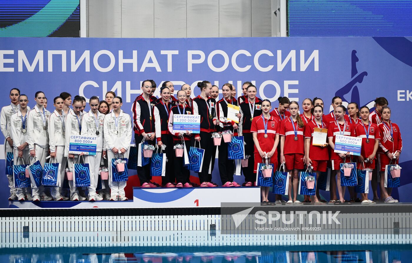 Russia Artistic Swimming Championships Team Free