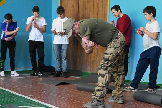 Russia Ukraine Military Operation First Aid Training