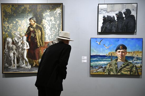 Russia Art Crimea DPR LPR Exhibition