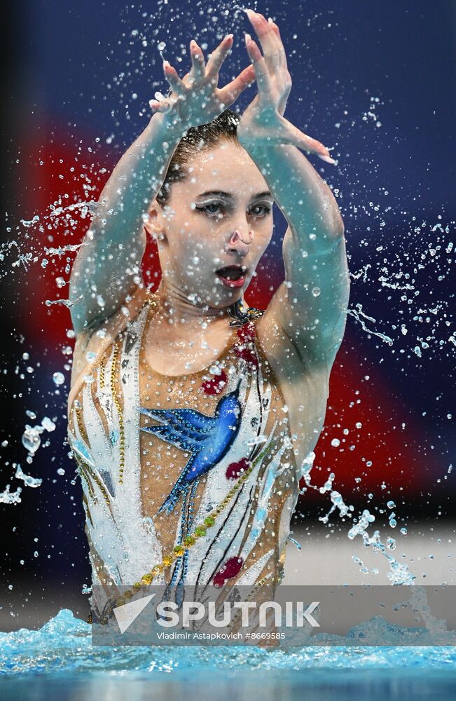 Russia Artistic Swimming Championships Solo Technical