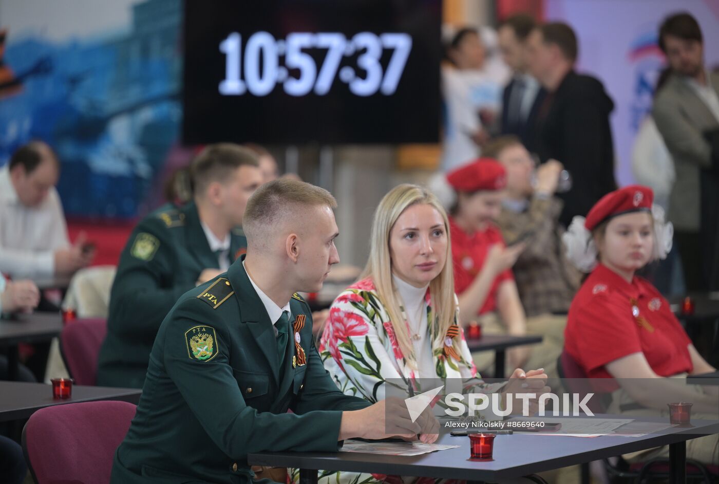 Russia Victory Dictation Campaign