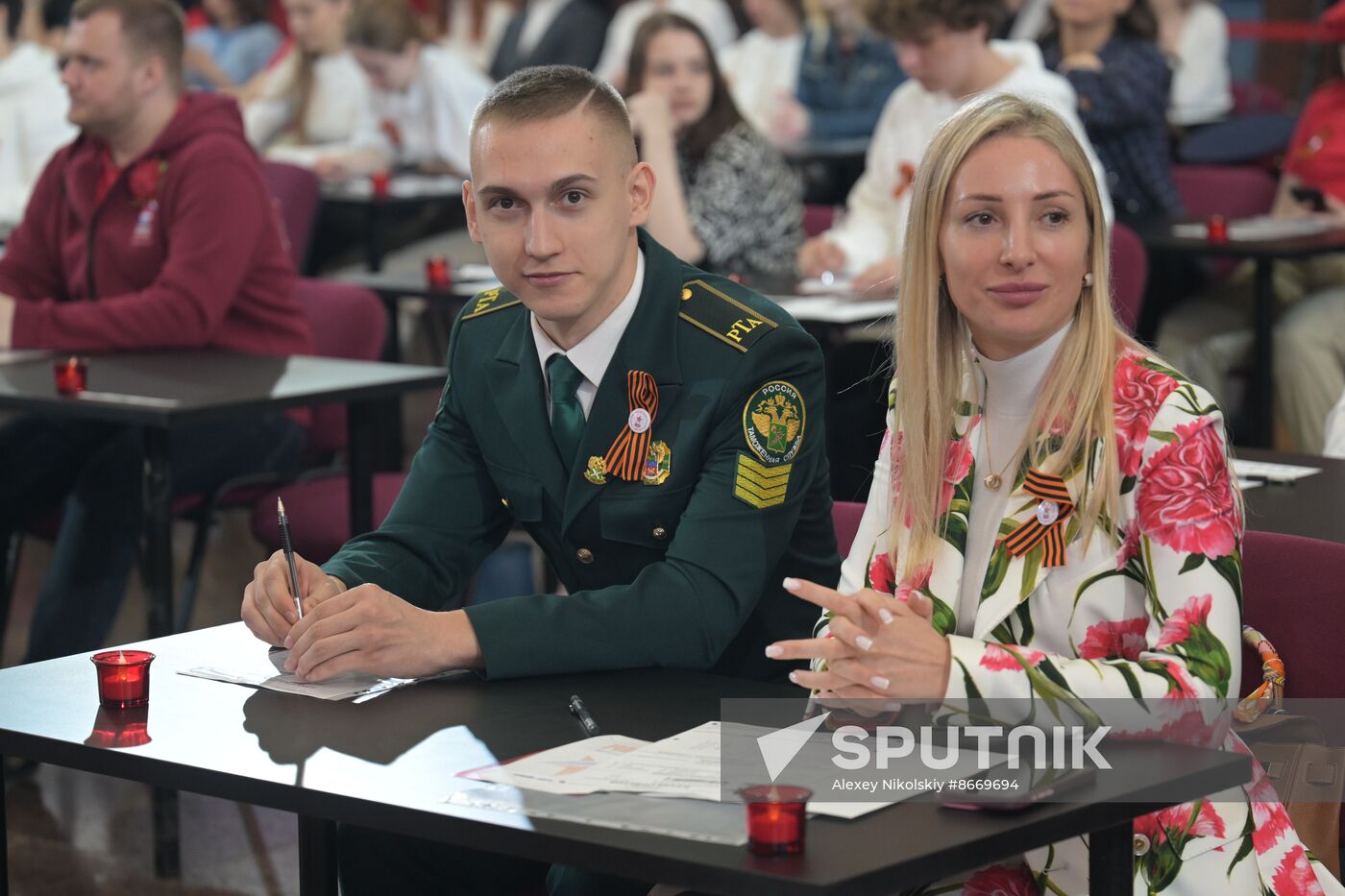 Russia Victory Dictation Campaign