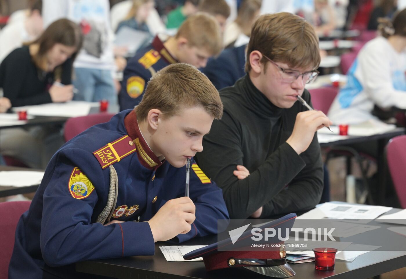 Russia Victory Dictation Campaign